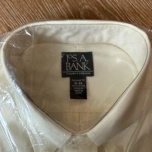 NWT Jos. A. Bank Men's Cream Shirt